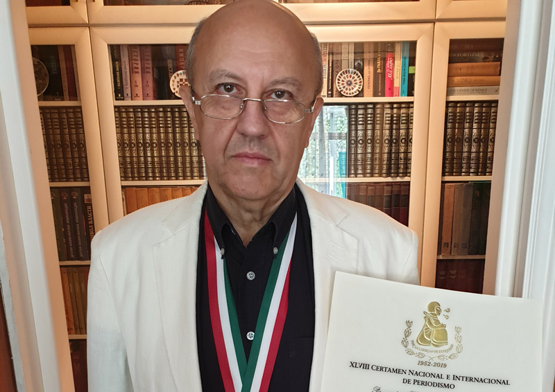 Андрей Ильич Фурсов получил Международную премию по журналистике (El Premio Internacional de Periodismo)